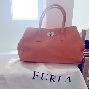 Furla Tote in Orange